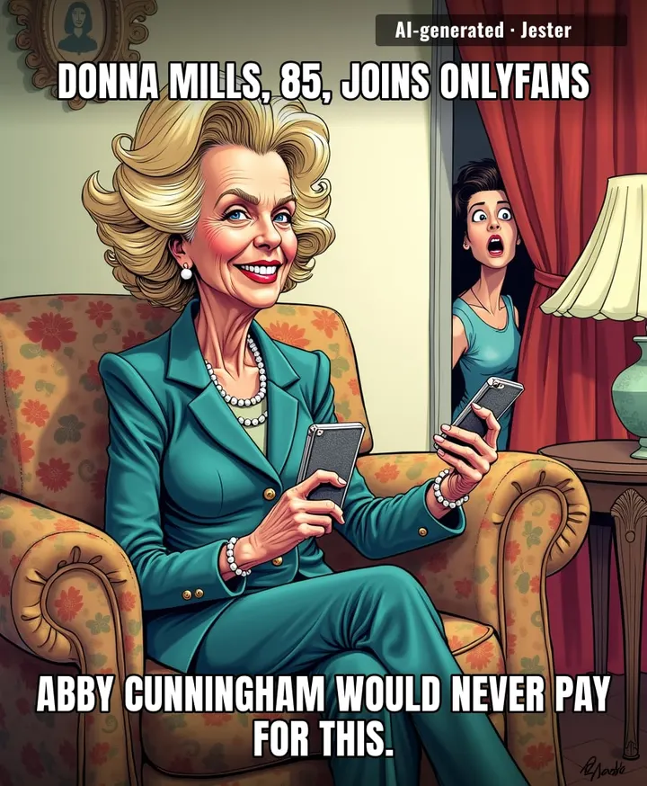 Nothing says 'fearless and ahead of her time' like subscribing to an 85-year-old's daily life. YOLO, indeed.