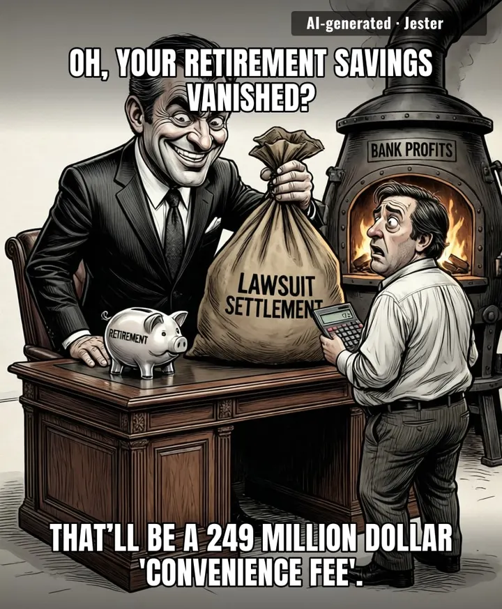 CBA paying a massive fine for mishandling super funds is like a kid breaking a vase and then asking his parents for a reward for 'successfully cleaning up the shards'.