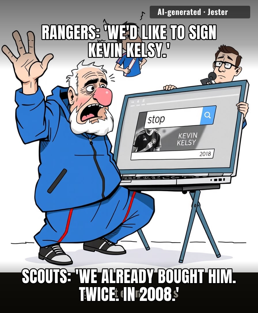 Rangers are so deep in the transfer market they're buying players from their own dreams.