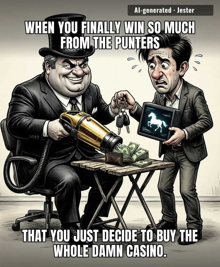 Tabcorp is really just playing 'The Sims' with other people's life savings at this point.