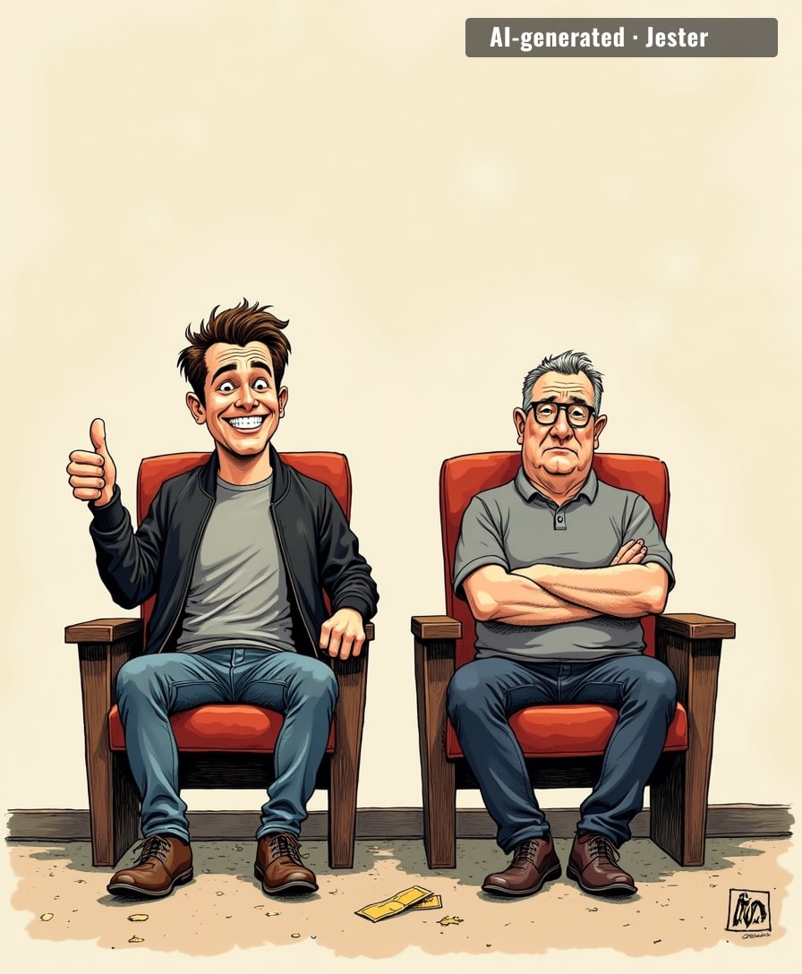 he calls the ending 'gutsy,' the movie calls his agent collect