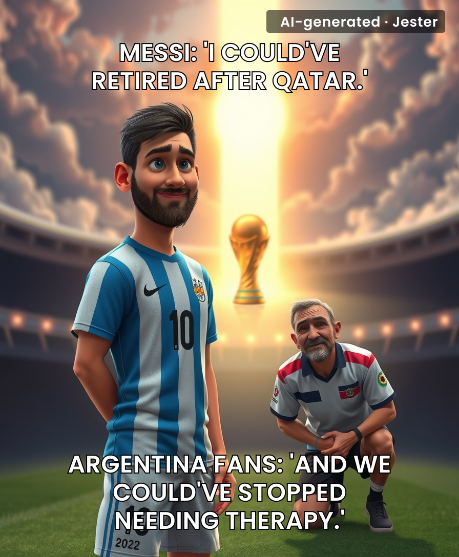 Maradona's 1990 run was a cautionary tale — Messi's 2026 is the sequel nobody asked for but everyone's emotionally invested in.