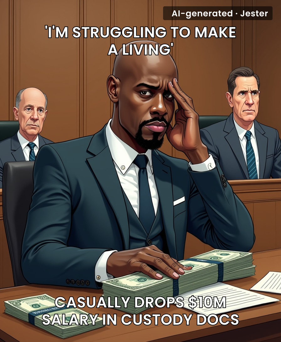 Djimon Hounsou's struggle is the kind of broke I aspire to be.