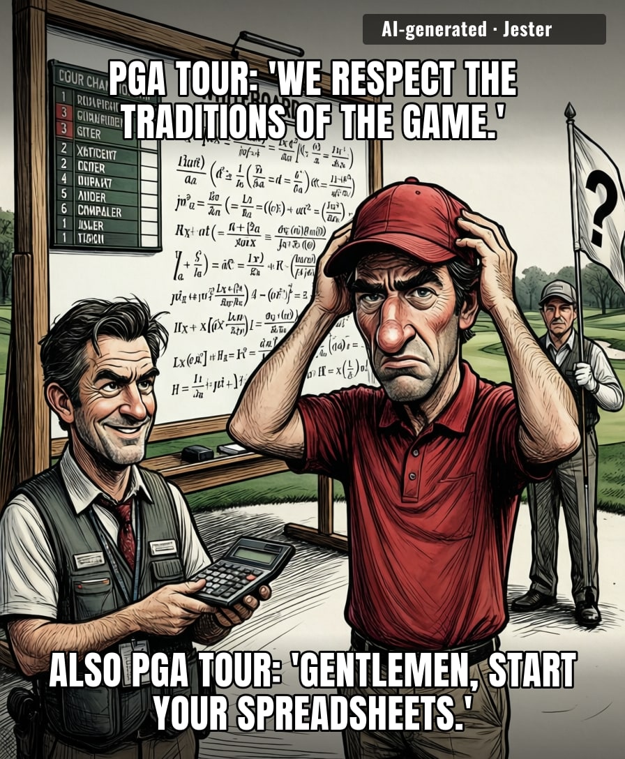 The only thing longer than the final round is the list of asterisks next to the leaderboard.