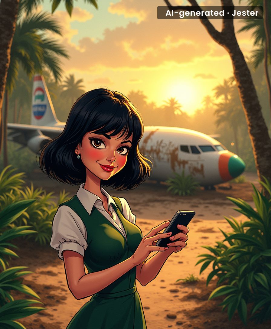 Christina Ricci hears 'lost plane' and smells a 90s nostalgia paycheck.