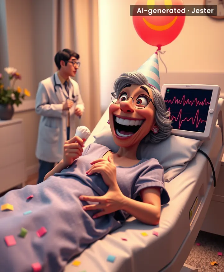 When 'too happy' becomes a medical condition, you know the universe has a sick sense of humor.