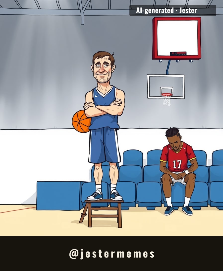"basketball" in Liverpool is just two lads arguing over a flat ball