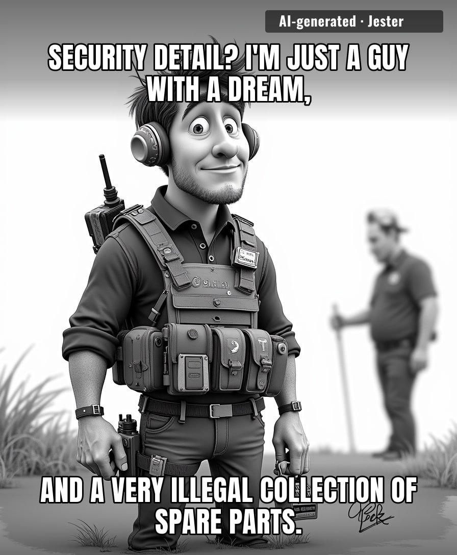 The bar for becoming a secret agent has officially plummeted to 'owns a radio and a bad attitude.'