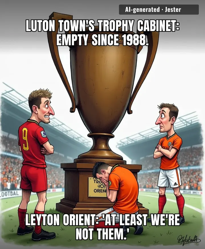 Orient's game plan was simple: let Luton's history do the defending.
