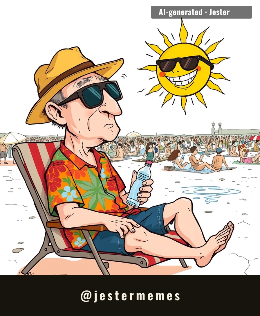 Sunburned tourists will be peeling themselves off sun loungers like human Pringles cans this week.