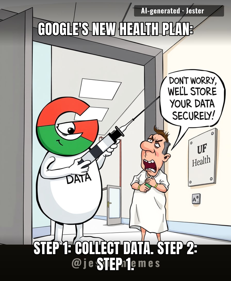 When Google says 'we'll help with your diabetes,' they mean they'll help themselves to your data.