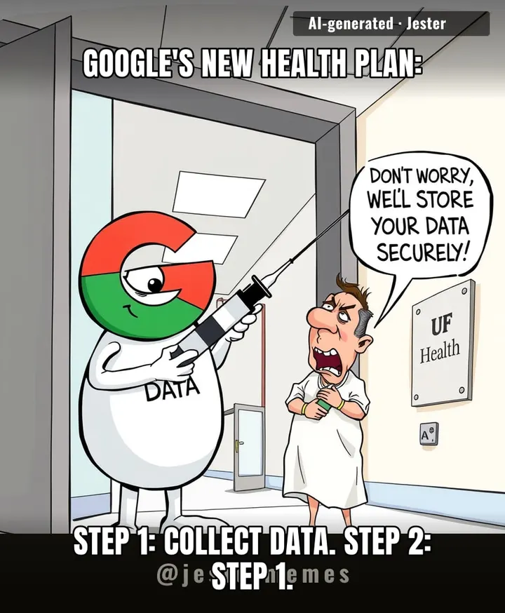 When Google says 'we'll help with your diabetes,' they mean they'll help themselves to your data.