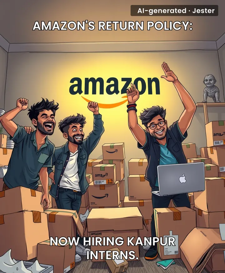 When you treat Amazon's return policy like a cheat code and it works for 10 whole days — respect.