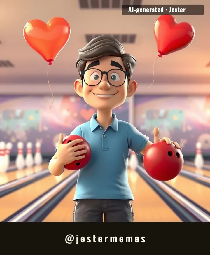 At the Transplant Games, everyone's got a story—so Robert fit right in with his bowling ball.