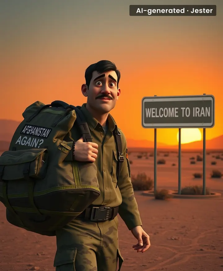 The U.S. military is withdrawing from Iran, and will completely exit by September. So that's... better than leaving Afghanistan again, right?