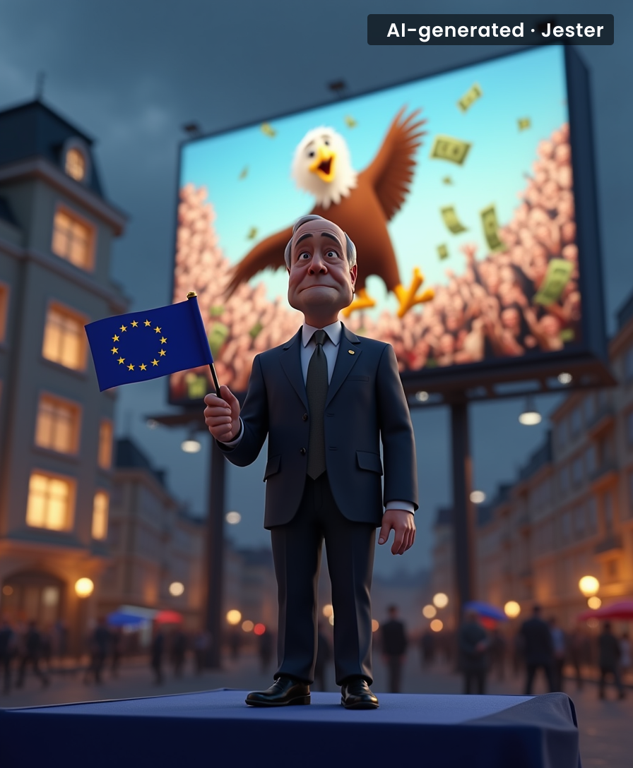 America's democratizing Europe with funds for causes that would own your grandma's soul, but Germany's got a bad feeling.