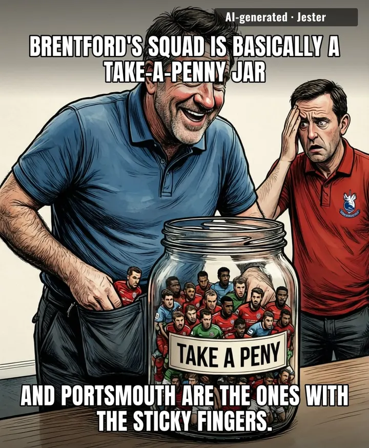At this point, Brentford should just install a revolving door and charge Portsmouth rent.