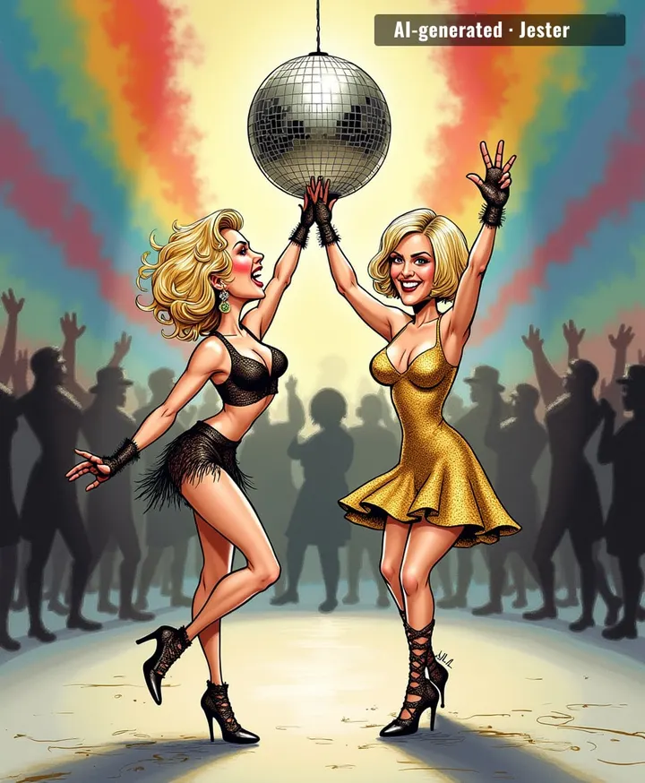The gays finally got the collab they deserve, and it only took a disco ball to unite two pop queens.