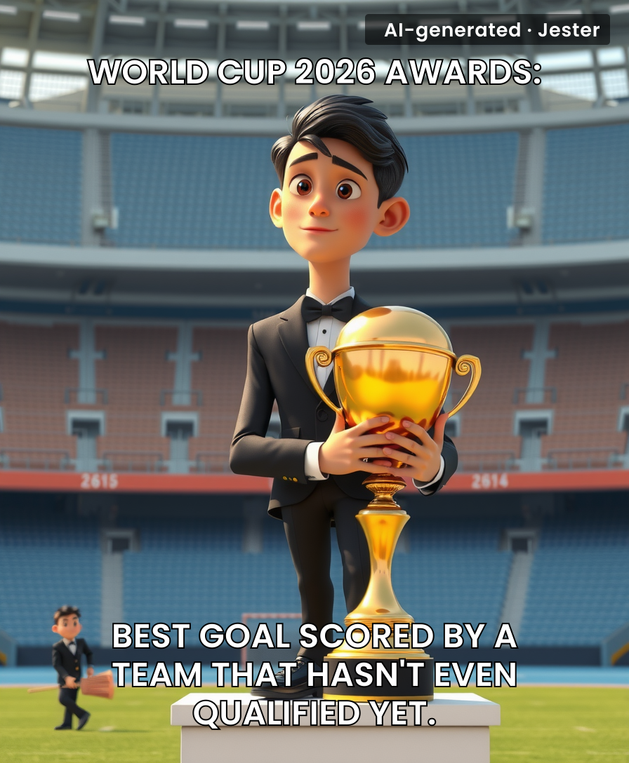 The 2026 World Cup awards are already out — which is impressive, since nobody has scored a goal or played a match yet.