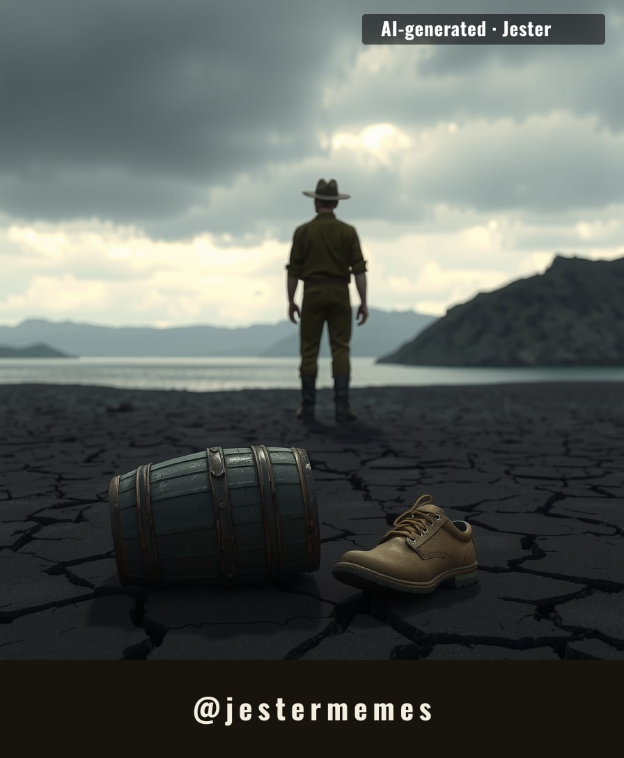 The drought is uncovering what the water once hid.