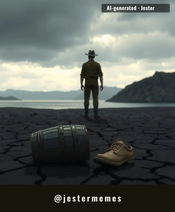 The drought is uncovering what the water once hid.