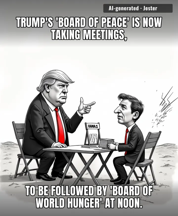 Handing global conflict resolution to a man who once successfully bankrupted a casino is a bold strategy in failure-based diplomacy.