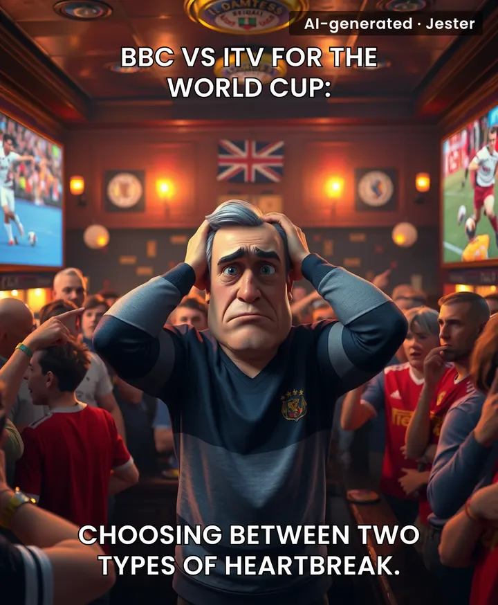 The only thing longer than the World Cup final is the British public's debate over which broadcaster's commentary is less unbearable.