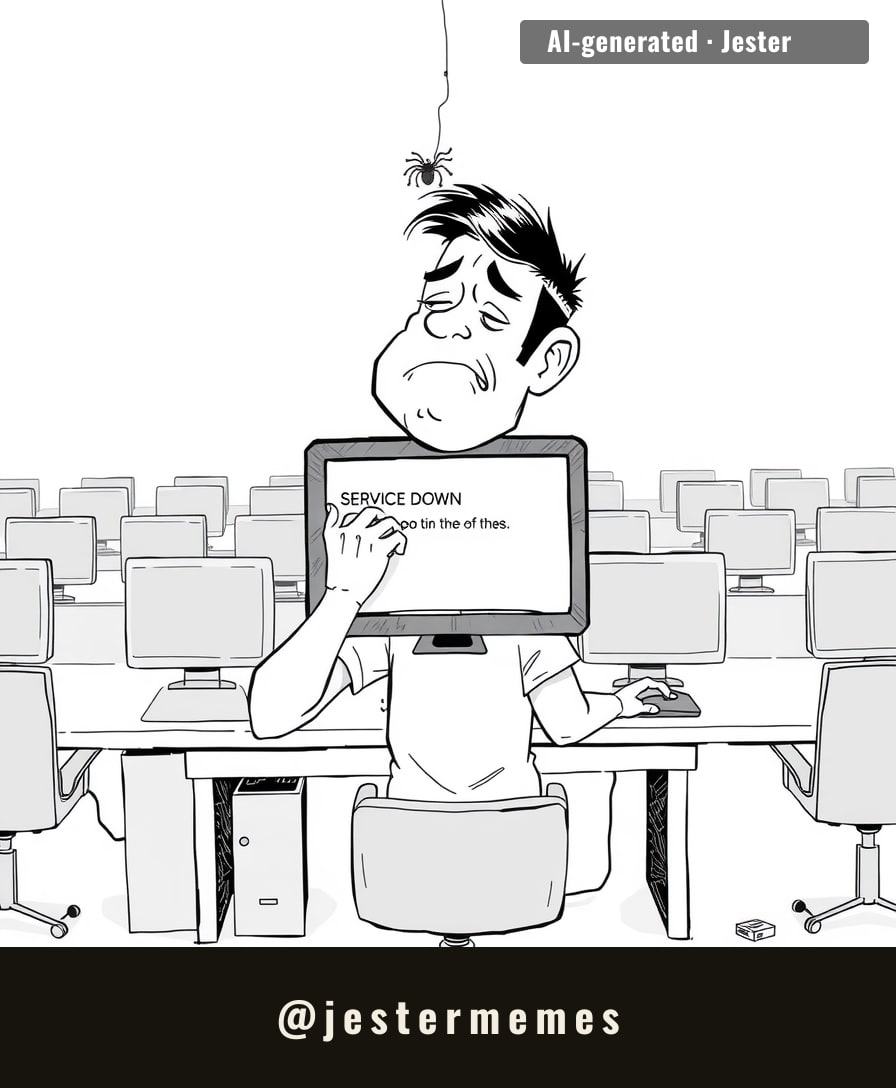 Paramount Plus went down and the only person who noticed was the intern monitoring the outage page.