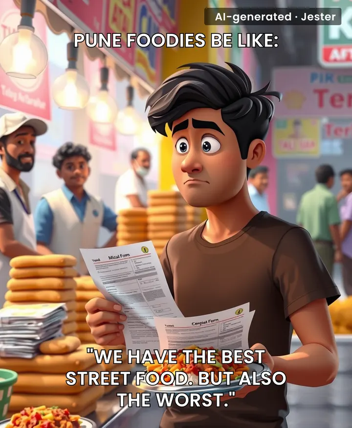 The only thing longer than Pune's food queues is its complaints list.
