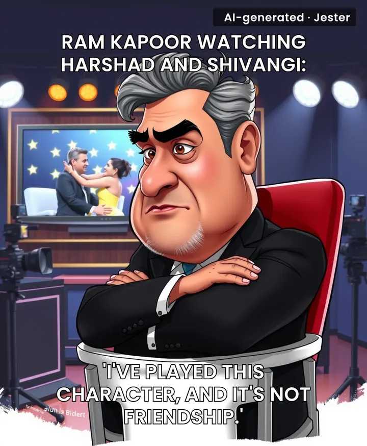 Ram Kapoor, who literally convinced India he was in love with a woman 20 years younger on TV, is now the one calling out fake relationships — that's some meta irony.