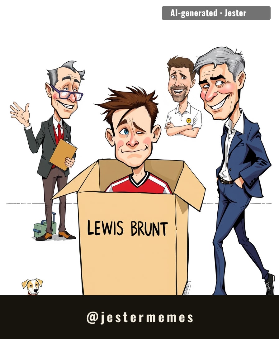 Lewis Brunt swapped a Ryan Reynolds cameo for a Bolton rain dance, and the only undisclosed thing left is his sanity.