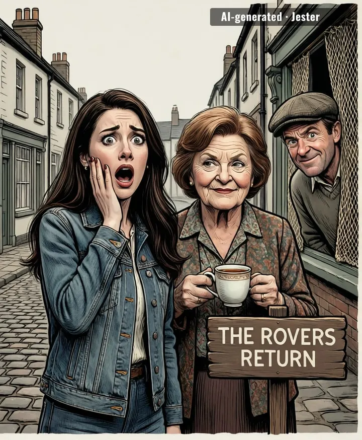 consequences on a soap opera: a stern look, a cuppa, and it's never mentioned again