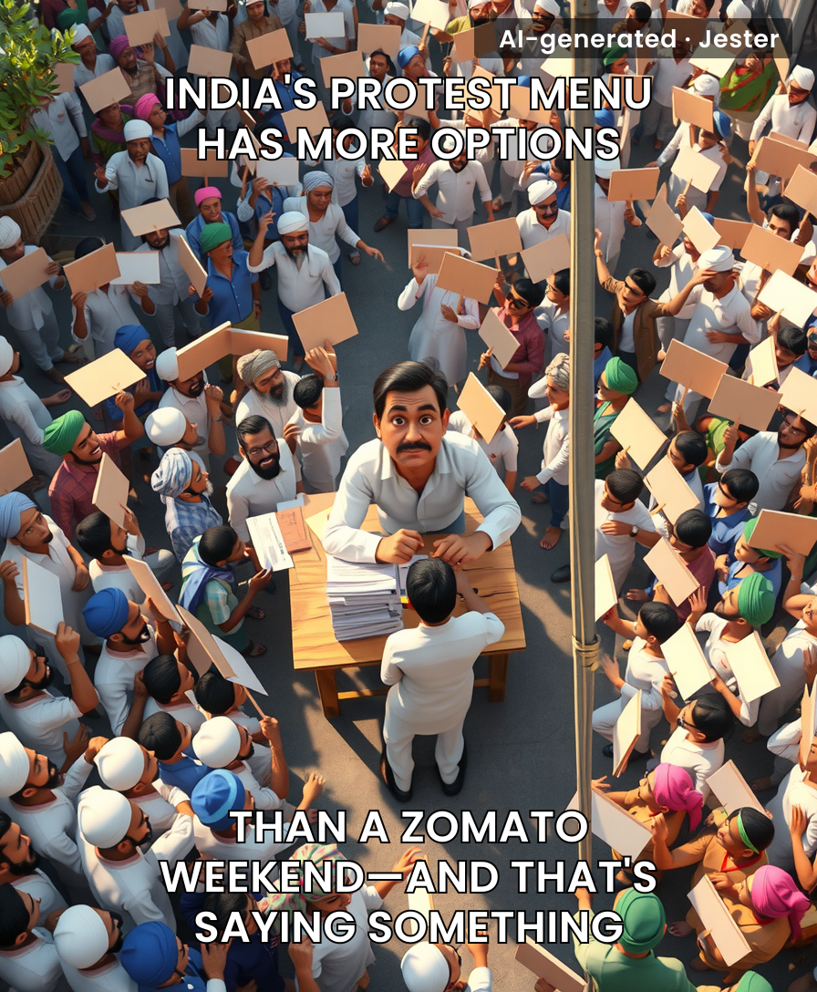 The government now has a weekly standing meeting with 'India's Unhappy'—agenda item: everything.