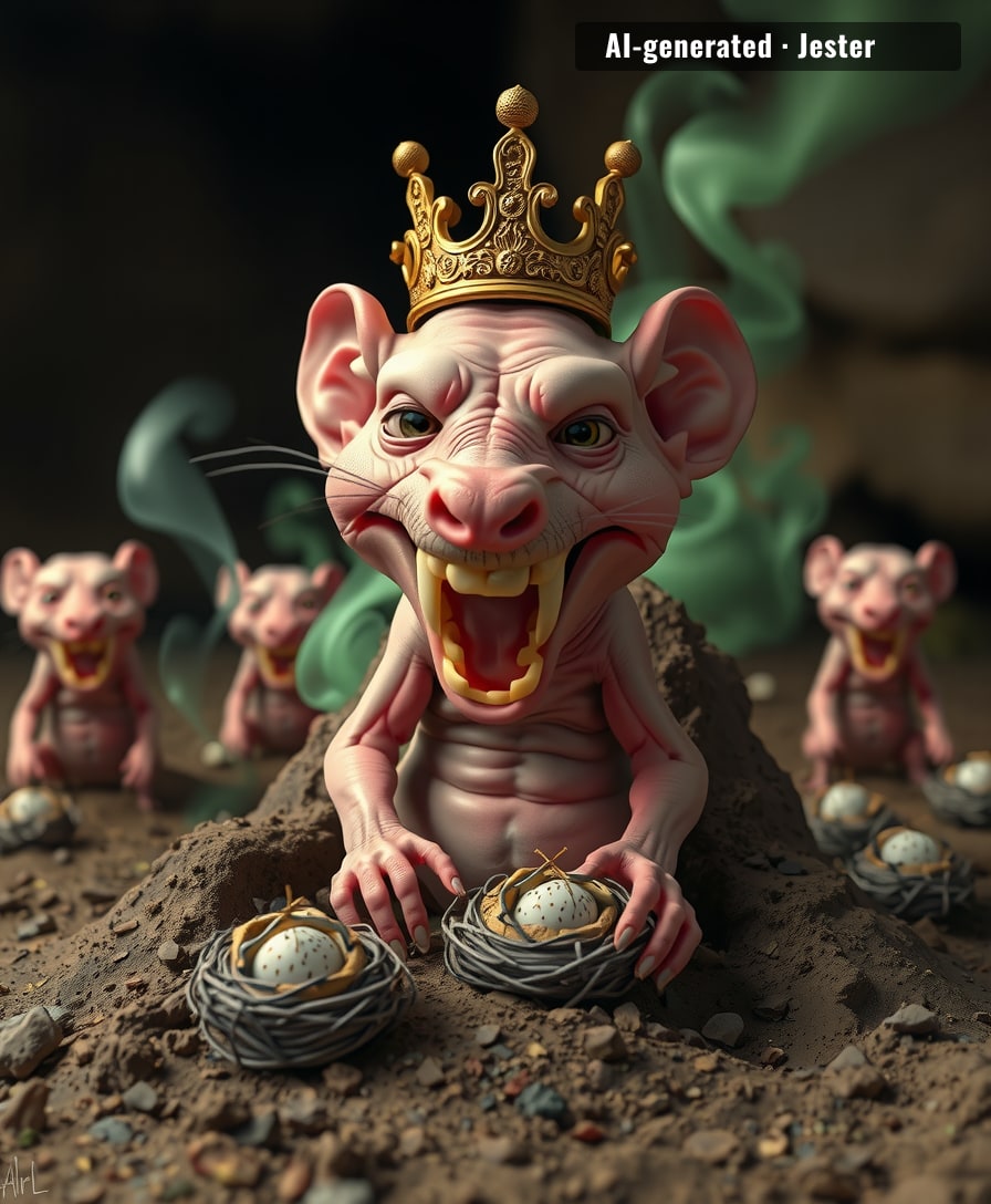 Mole rat politics: when the queen's signature scent is literally an anti-fertility ward.