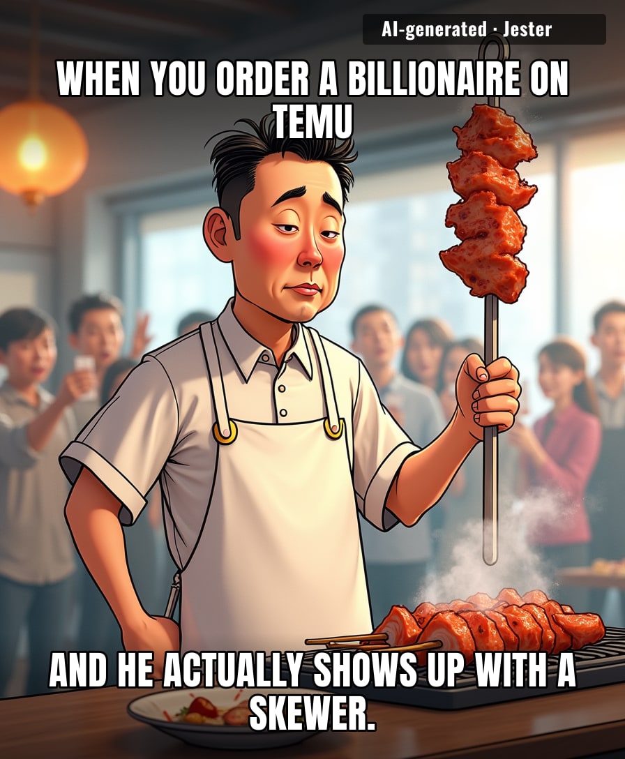 Somewhere in Texas, an actual billionaire is currently paying a consultant to figure out how to pivot into the barbecue business.