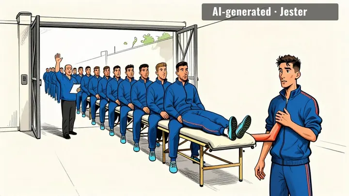 Barcelona's injury list now has a waiting list.