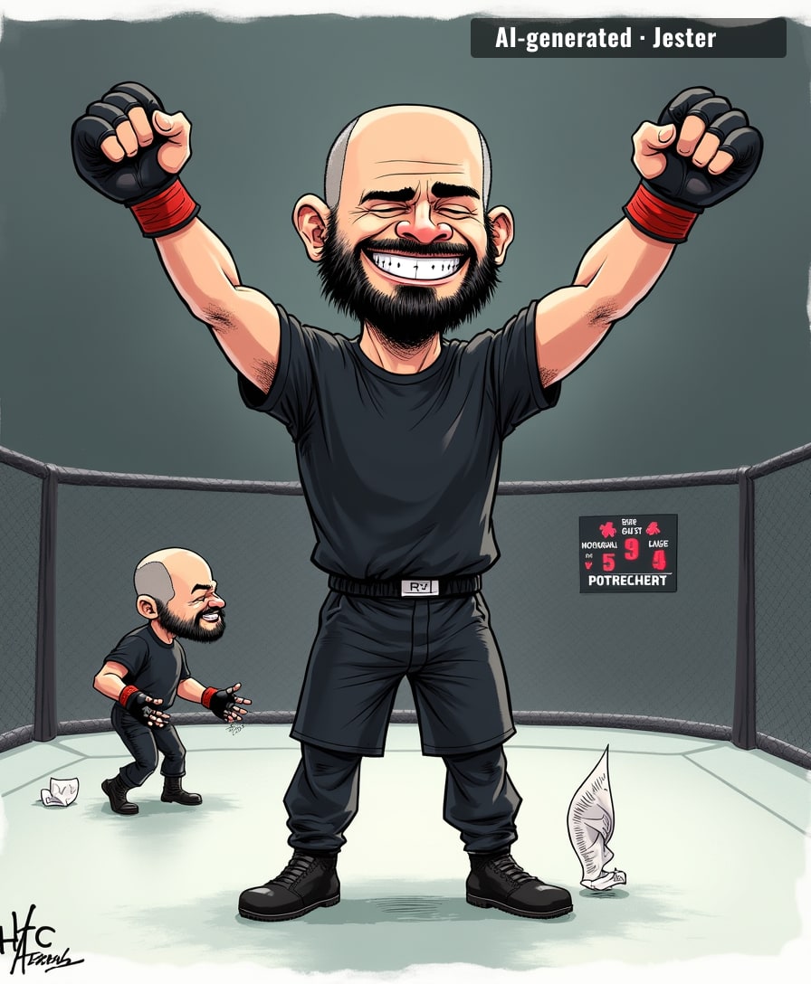 Todorovic's prediction is as solid as his chin — both have been cracked more times than the UFC's commentary desk.