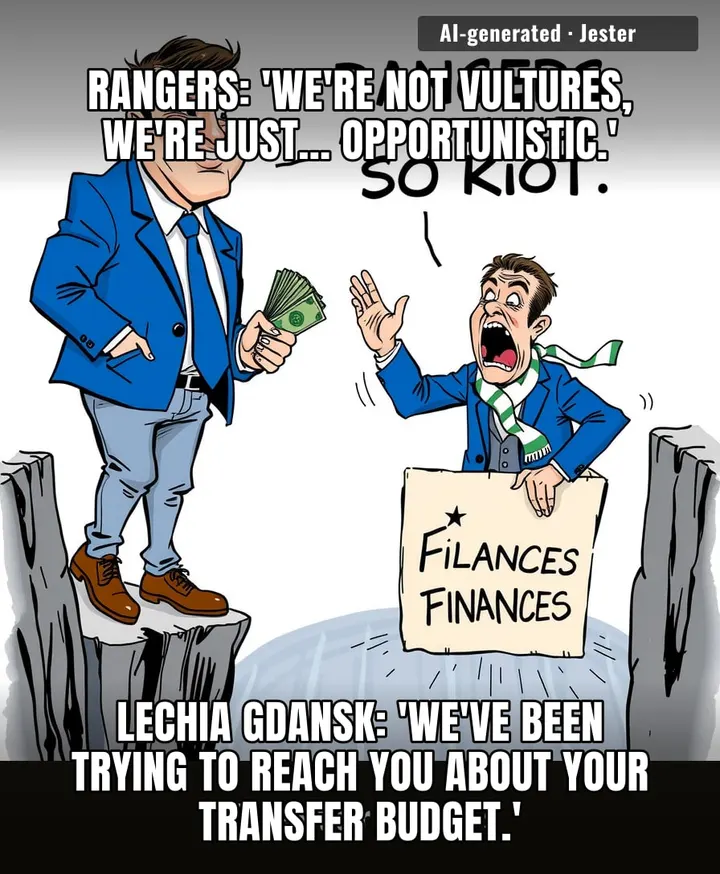 Rangers wait for Lechia Gdansk to trip so hard they fall into the bargain bin.