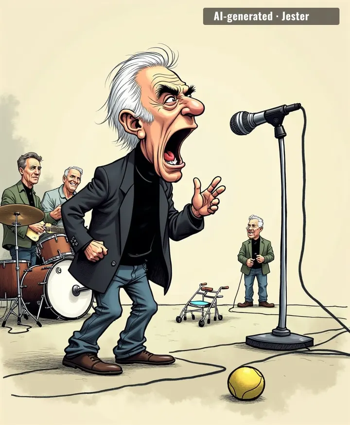 he's now outlived the genre he's covering