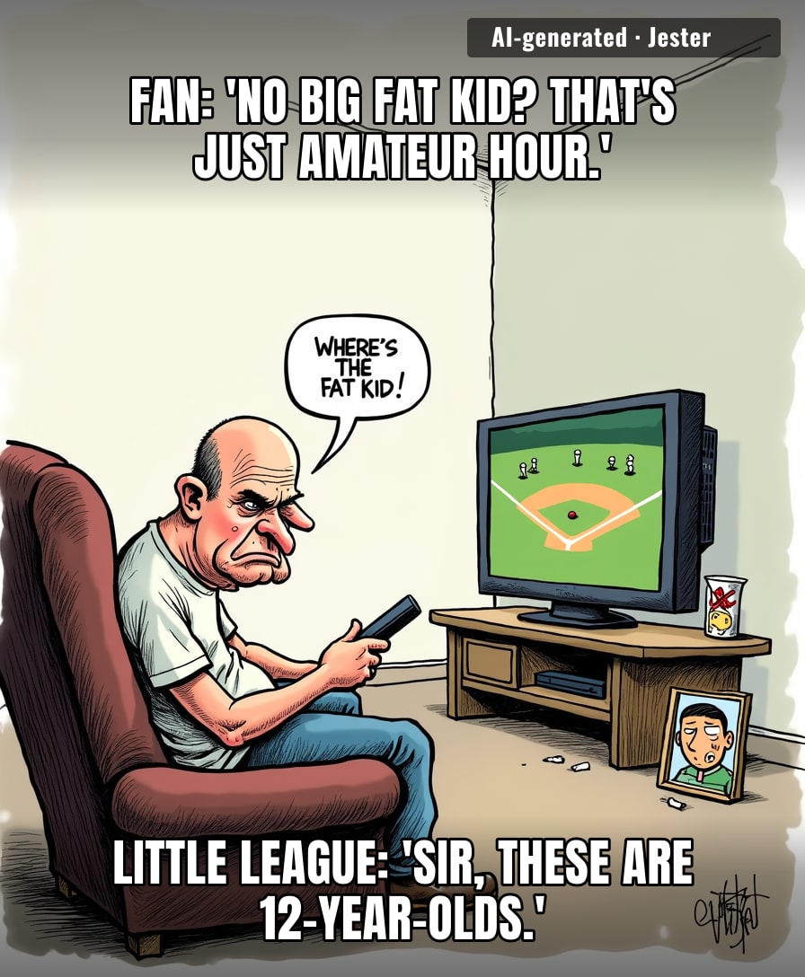 The Little League World Series fanbase just learned that childhood obesity isn't a spectator sport.