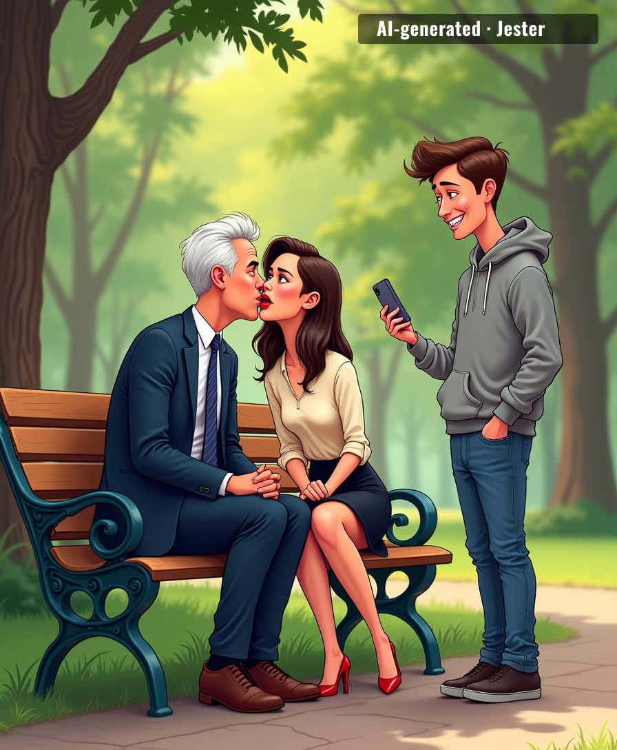 Some associates will do anything to make partner—even a Central Park makeout while billing.