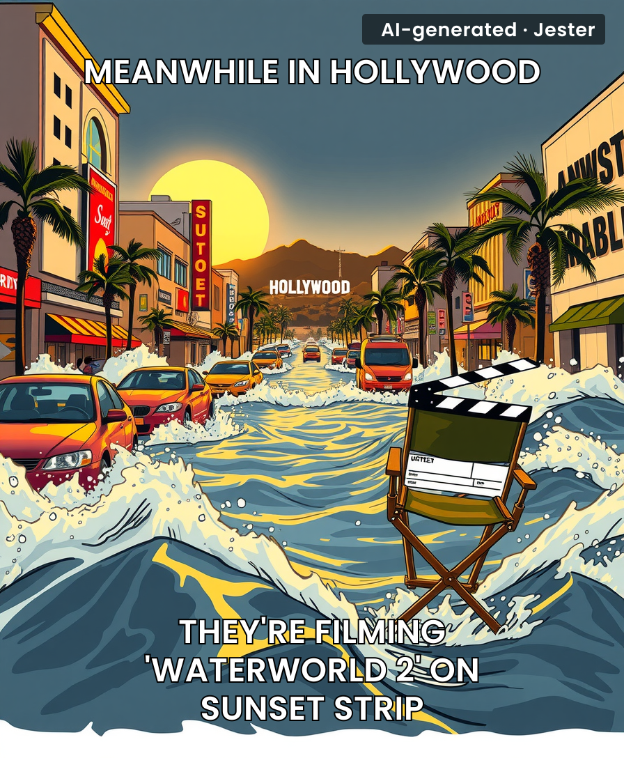 Finally, a Sunset Strip attraction that's actually wet.