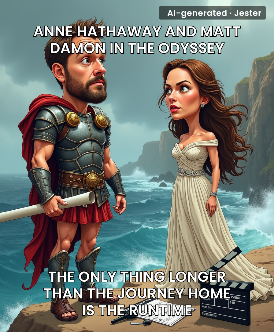 Nolan's Odyssey: the only epic where the cyclops gets a three-page monologue.