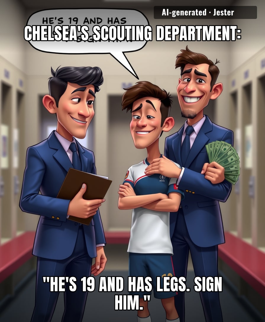 Chelsea's recruitment strategy is just speed-dating FIFA career mode with a bottomless credit card.