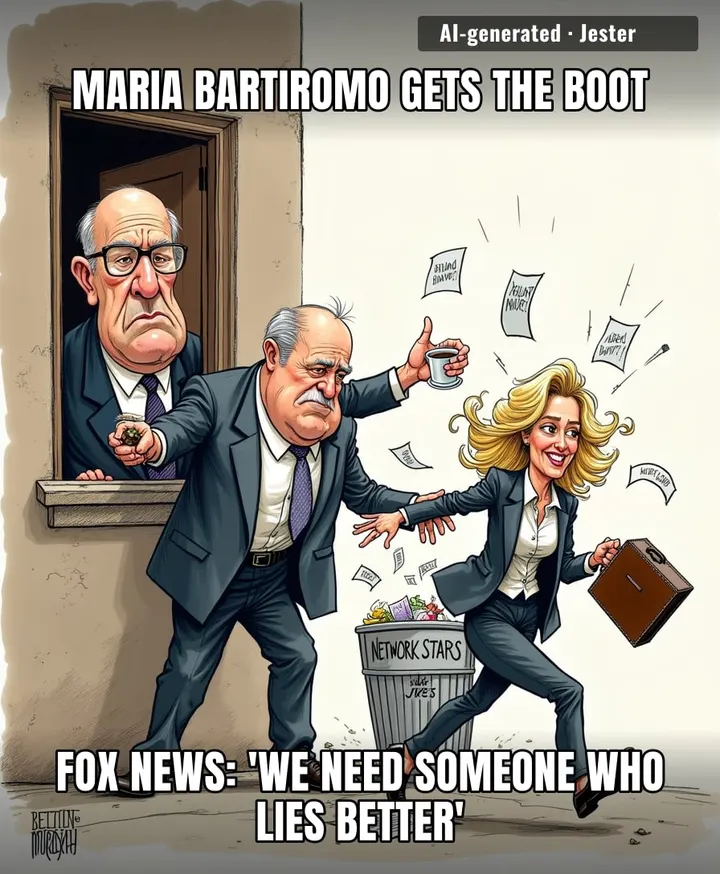 Fox News finally found a line Maria wouldn't cross: being honest about being fired.