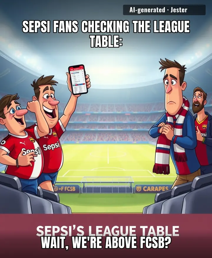 FCSB showing up to a Sepsi match like a landlord expecting rent from a tenant who just bought the building.