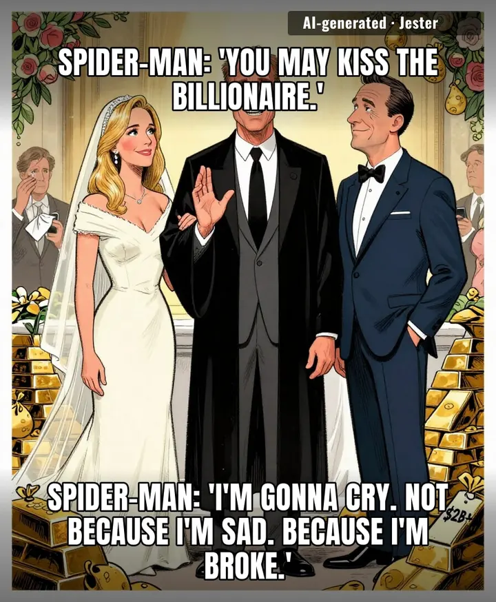 the most heroic thing Tobey Maguire ever did was smile through this