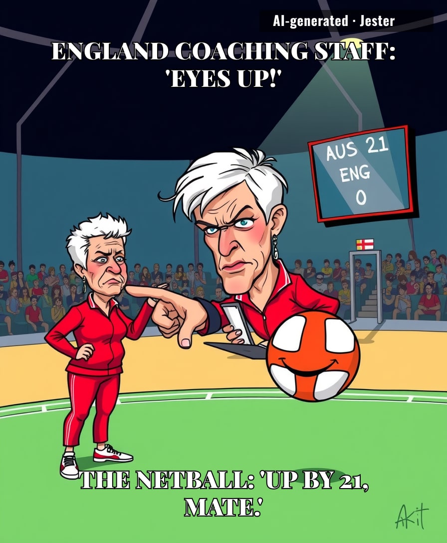 England netball fans are out here asking 'is there a mercy rule?'