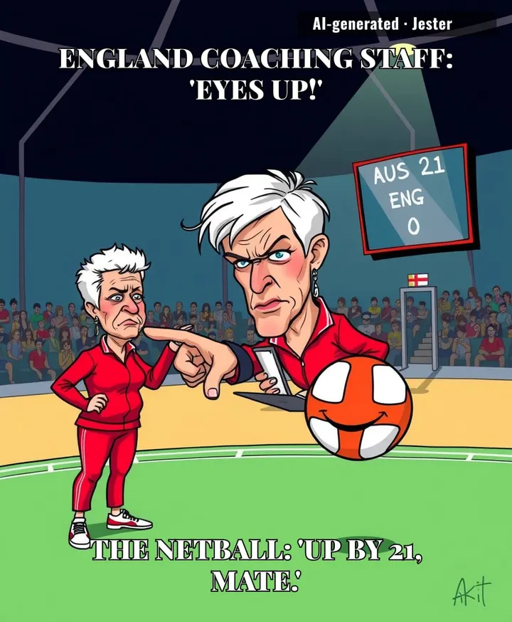 England netball fans are out here asking 'is there a mercy rule?'