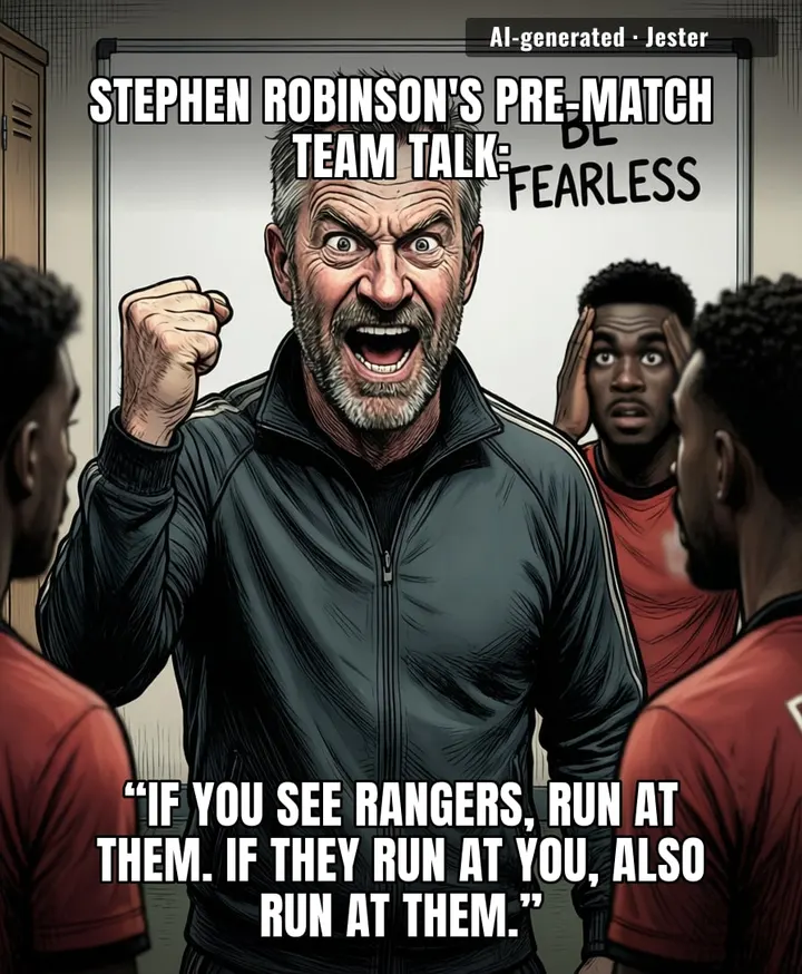 Rebuilding a squad and then firing them up to face Rangers is like buying a new car and immediately driving it into a wall.